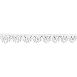 Ekena Millwork RUNP04X0625X48MNR Monroe Architectural Grade PVC Running Trim, 4"H, White