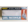 HARDY ONE BOX/100 HARDY GLOVES MEDIUM DUTY- 5MIL THICKNESS NITRILE