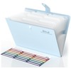 Expanding File A4, 12 Compartments Expandable File Folder Document Folder