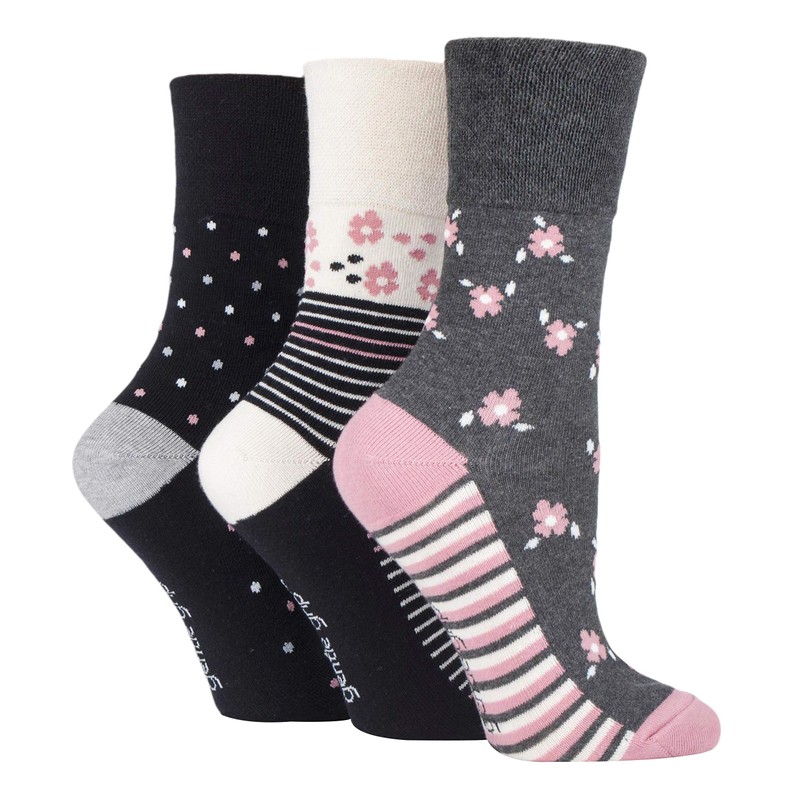 Gentle Grip - Pack of 6 Women's Cotton Pure Pattern