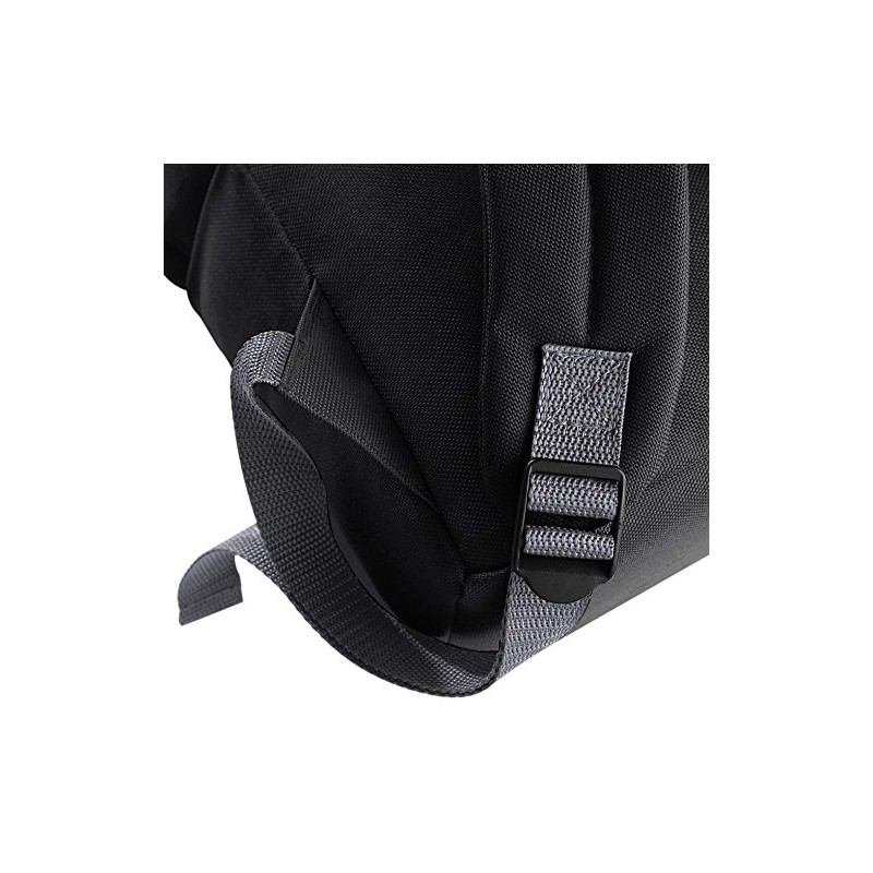 Bagbase Maxi Fashion Backpack, Black, O/S. BG125L