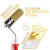 PENNELLIFICIO 2000 | Professional Corner and Edge Brush Ideal for