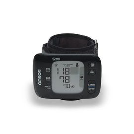 OMRON HEM-6232T Intelli IT  Baumanómetro Digital de Muñeca Portátil con Bluetooth y App OMRON Connect Gratuita, Clínicamente Validado                 
