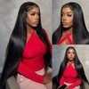 HeartYue 26 inch Lace Frontal Wigs Pre-Plucked Lace Front Closure