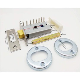 Stainless Steel Door Lock Bathroom Turn and Release,Turn and Release with Privacy Indicator Bolt Vacant Engaged for Toile Restroom