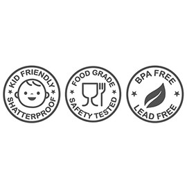 KLIFA- BOISE- Jarra acrílica resistente, jarra de agua a prueba de roturas, sin BPA, vasos de plástico, ideal para té helado, sangría, limonada y jugo, transparente, (50 onzas)