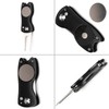 FINGER TEN Golf Divot Repair Tool and 3 US Ball