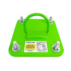 FRONTLINE FALL PROTECTION COP01 Concrete and Steel D-Ring Reusable Anchor Plate | Concrete Walls,Ceilings,Columns | ASTM rated steel | OSHA & ANSI Compliant