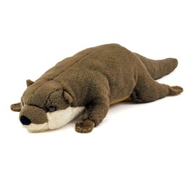 Carolata Otter Plush Animal (Nesoberi Series) 3.5 x 3.0 x 11.8 inches (9 x 7.5 x 30 cm)
