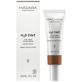 MÁDARA H2O Tint Hyaluronic Tinted Serum, #5 Dream Flower 30ml – Natural Glow & Hydration, with Skin-Identical Pigments & Mineral Particles for Dewy Complexion – Lightweight, Breathable Coverage