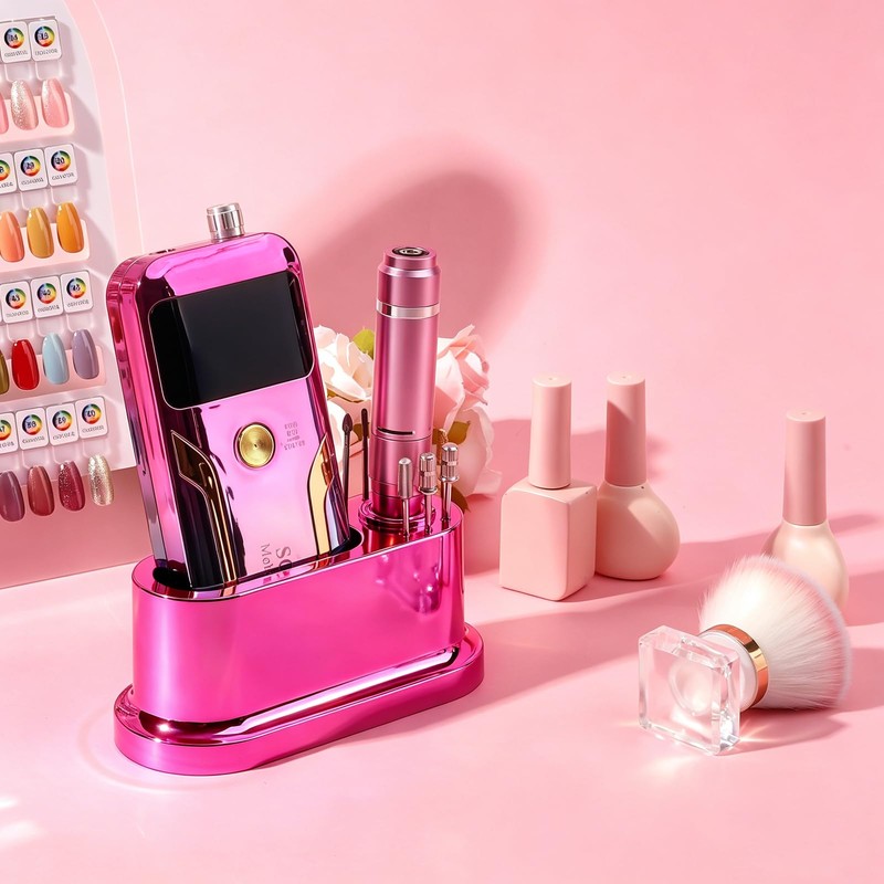Nail Drill Machine Holder Efile Stand and Organizer Storage Box
