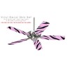 Zebra Skin Pink - Ceiling Fan Skin Kit fits most