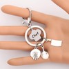 KUIYAI Chef Keychain Cooking Charms Key ring Culinary Graduation Gift