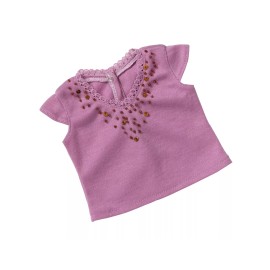 Unbranded Lavender Sequin Top | Fits Most 18" Girl Dolls | 18 Inch Doll Clothes