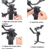 Gimbal Handle Holder for DJI Ronin S/SC/RSC2 180° Adjustable Professional
