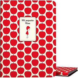 Grafoplás Nina An Other Little Things Collection 1332137 Folder with 30 Transparent Pockets Polypropylene Cover Matte Apple Model A4