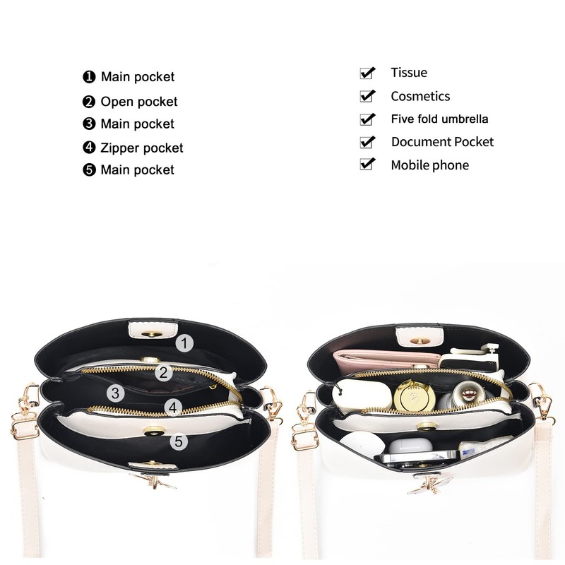 Xiaoyu - Bolsos cruzados pequeños para mujer, bolsos de moda,