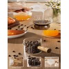 bepisof 2 Piece Wooden Handle Double Mouthed Espresso Shot Glass