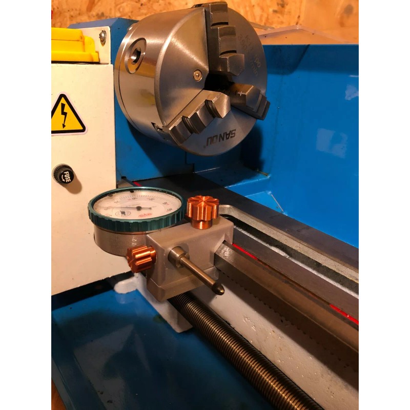 KD-CustomPrints Carriage Dial Indicator Holder (Indicator NOT included!) Fits Vevor