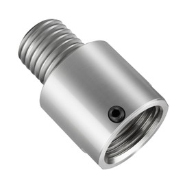 DEEFIINE Woodworking Lathe Headstock Spindle Adapter Convert 1-1/4''X8TPI to 1''X8TPI Thread Chuck Insert Adapter Turning Tool Accessories