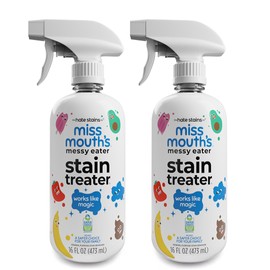 Miss Mouth’s Messy Eater Stain Treater Spray - Stain Remover - Newborn & Baby Essentials - 2-Pack of 16oz Stain Remover