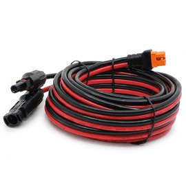UMikke MC4 to XT60i Solar Charging Cable 10AWG 20A 5M Solar Panel to Portable Power Supply Converter Adapter for Solar Generator Equipment and Components
