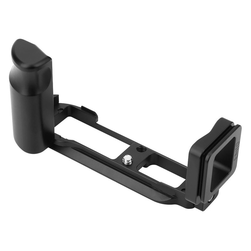 L Shaped Vertical Quick Release Plate Bracket Hand Grip Holder