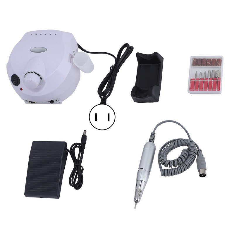 Toenail Sander Mechanical Clamping Technology Continuously Viable Foot Pedal Electric