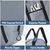 ZELARMAN 14 Inch Jumper Cable Bag,Tools Cable Bag, Cable Storage