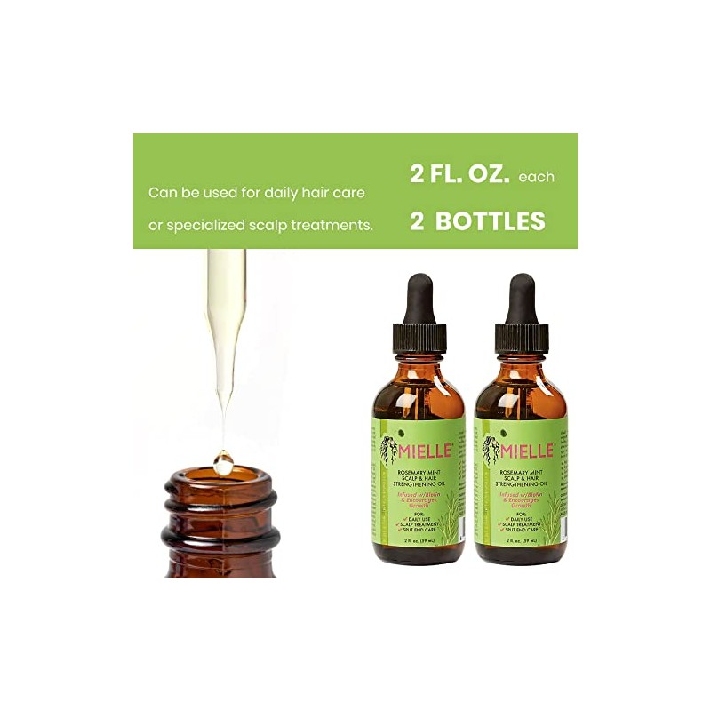 Mielle Organics Sunnydaze Decor MIELLE Colección Romero Mint (aceite, 2