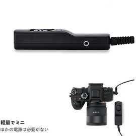 JJC Sony RM-SPR1 Compatible Shutter Remote Control Multi Connector Remote Release Remote Cable Camera Cable Release Remote Cord for Sony FX30 α9Ⅲ α7R V α7IV ZV-1 A6600 A6500 A6400 A6300 A7SIII A7RIV