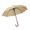 Long Umbrella Long Wooden Handle Windproof Retro Style Water Resistant