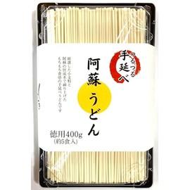 Hand-pulled Udon noodles 0.88lbs (five meals) chewy texture, flour from Kumamoto in Japan, craftsman finishing