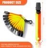 Little World 48 Pack High Visibility Trail Markers with Clips