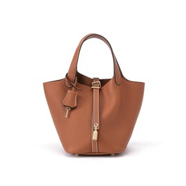 Women's Fashionable Plain Color Leather Bag, Gifts for Girlfriend, Casual Versatile Handbag Satchel Purse with Lock Design, Trendy All-match Handbag for Daily Use:_White_one-size