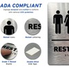 GDS Bathroom Sign Bundle – ADA Compliant Unisex Restroom Sign