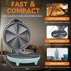 Baker's Friend Electric Quesadilla Maker with Extra Stuffing Design, 9.5