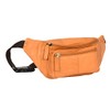 Real Leather Bum Bag Money Mobile Belt Holiday Waist Pack