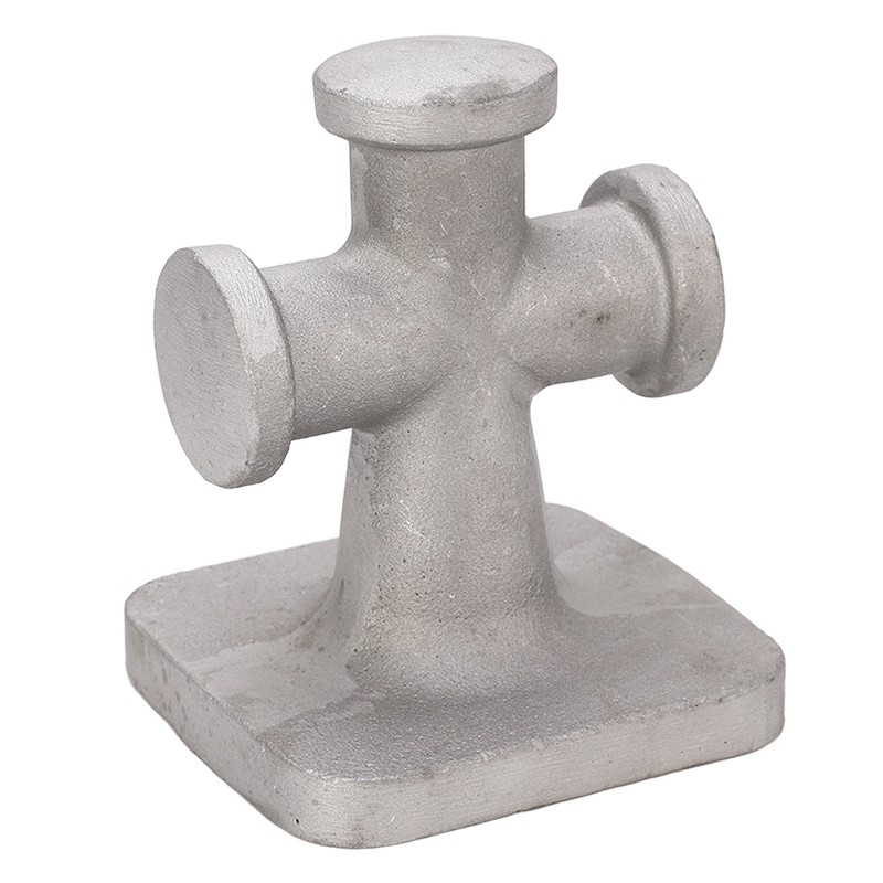 4.5inch Single Cross Bollard Cleat Heavy Duty Aluminum Mooring Bitt