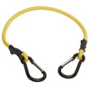 Keeper 06080 24" Bungee Cord with Mini Carabiner Hooks, 2 Pack