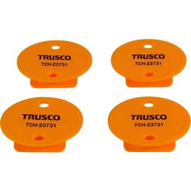 TRUSCO Nakayama TCH-23731 Cardboard Clips, Set of 4