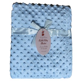 Victoria London Baby Bubble Blanket (Blue)