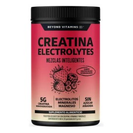 Creatina Monohidratada en Polvo con Electrolitos y Ciclodextrina  Pre Workout - Efervescente  Disuelve rápido -Con Scoop Dosificador - Creatine...    