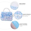 VALICLUD Crossbody Purse for Kids Small Girls Purse Sequin Clutch