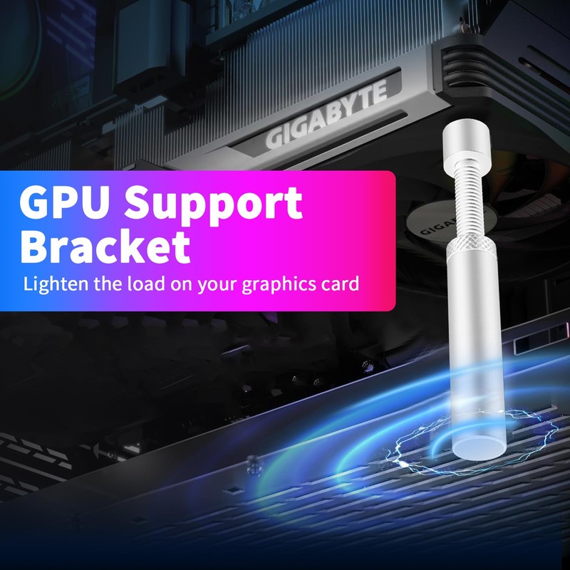 Gpu Sag Bracket, Pack of 2 Gpu Support, Gpu Holder,