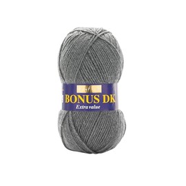 Hayfield Bonus DK Double Knitting - Grey Mix (790), 100g Dark by Sirdar