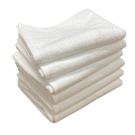 Senshu Towels, 400 Momme, Thick, Face Towels, 6 Pieces, Approx. 13.4 x 36.2 inches (34 x 92 cm), Trial Items, 100% Cotton, Made in Japan, Long Size, Water Absorbent, Quick Drying, Commercial Use