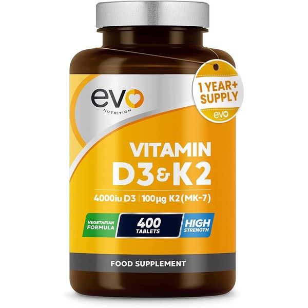 Vitamin D3 4000iu & Vitamin K2 100ug MK7 | 400