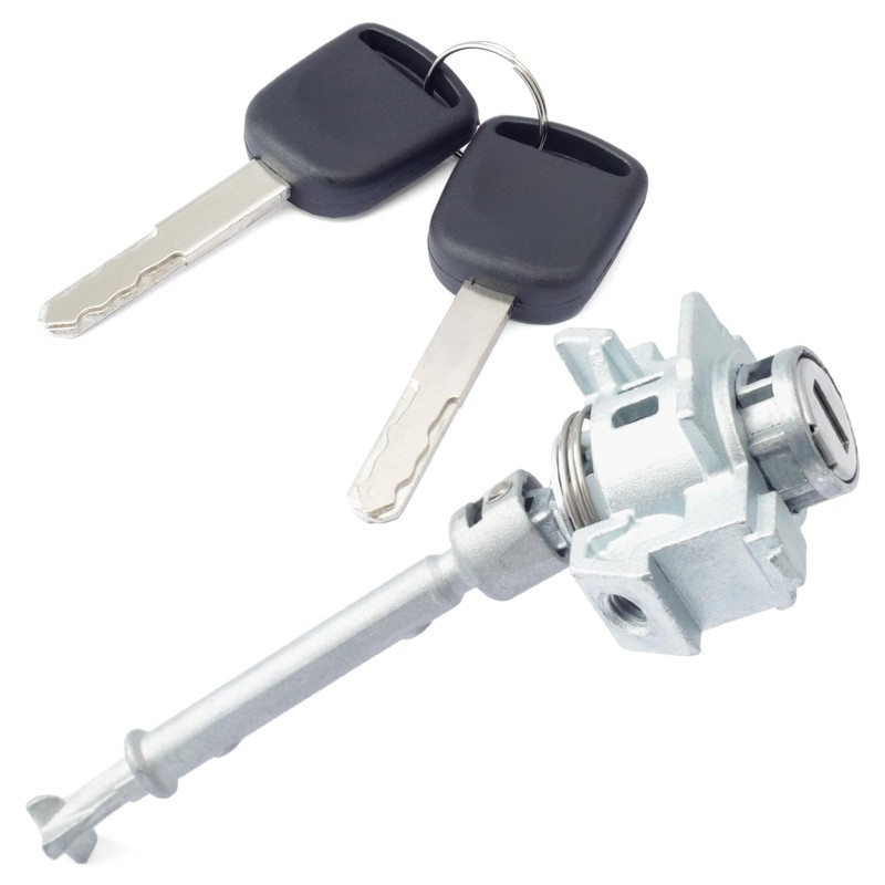 GLOXTED 04921-TVA-A01 Front Left Driver Side Door Lock Cylinder Set