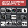 TRUNKCRATEPRO - XL Trunk Organizer For SUV, Car, Truck with